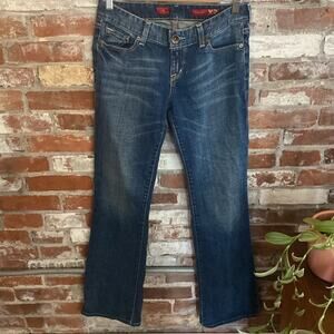 Quality Denim X2 Boot Cut Medium Dark Wash Jeans Size 2